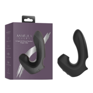 Ashella Vibes G-spot Clitoral Suction Finger Vibe